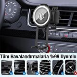 Polham Magsafeli Manyetik Araç İçi Havalandırma Girişli Telefon Tutucu, Sarsılmaz ve Titremez Tutucu