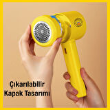 Polham Şarjlı Kazak Tüy Toplama Makinesi, Tiftik Tüy Toplama Aleti, Kıyafet ve Koltuk Tüy Toplama