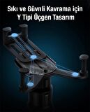 Baseus Örümcek Tipi  Havalandırma Girişli Araç Telefon Tutucu, Titremez Düşmez Otomatik Kilitli Telefon Tutucu