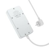 Polham HC Seri 1.5 Metre 2500W 3x Priz, 3x USB, 1x Type C Çok Fonksiyonlu Şarj Aleti ve Priz Çoğaltıcı, Emniyet Butonlu, Akım ve Isı Korumalı