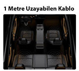 Baseus Tesla Model 3 ve Model Y İle Uyumlu Ön Konsola Takılan HUB 45W Araç İçi Şarj Cihazı, 1 Metre Kablolu