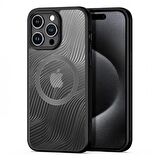 Polham iPhone 15 Plus İle Uyumlu Magsafeli Mat Silikon Kılıf, Darbe Emici, Kamera Korumalı Kılıf