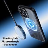 Polham iPhone 15 Plus İle Uyumlu Magsafeli Mat Silikon Kılıf, Darbe Emici, Kamera Korumalı Kılıf