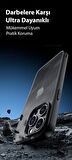 Polham iPhone 15 Pro Max İle Uyumlu Mat Silikon Kılıf, Buzlu Sert Solmaz Parmaz İzi Önleyici Kılıf