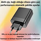 Polham HC Ultra İnce 20W 1x USB, 1x Type-C Şarj Başlığı, Yüksek Isı,Akım ve Voltaj Korumalı Adaptör