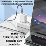 Baseus 1.2 MT 27W PD Type C to iPhone Lightning Şarj Data Kablosu,Ultra Hızlı Dayanıklı Örgü Kablo