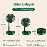 Polhammobile Masaüstü Vantilatör Yeşil
