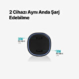 Ttec Süper Hızlı 60W 2x PD Type-C Araç Şarj Cihazı, 12/24V Çakmaklık Girişli Akım ve Isı Korumalı