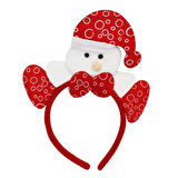 Peluş Kardan Adam Figürlü Yılbaşı Tacı – Parti ve Yeni Yıl Aksesuarı