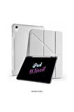 iPad 11. Nesil A16 2025 Uyumlu 10.9 inç Kalem Bölmeli Standlı Fuchsia Tri Folding Tablet Kılıfı