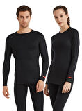 Unisex Termal Tişört 2. Seviye 9259 - Siyah