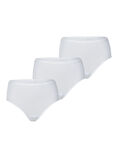 Kadın Külot 3'lü Paket Essential 1577 - Beyaz