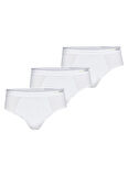 Blackspade Erkek Beyaz Slip 3'lü Paket 9672