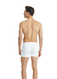 Blackspade Erkek Beyaz Boxer Pamuklu 3'lü Paket 9673
