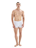 Blackspade Erkek Beyaz Boxer 2'li Paket Mood 9324