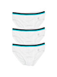 Erkek Çocuk Külot 3'lü Paket 9394 - Beyaz