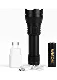 Wıson Ws-5260 25watt 2500 Lumen Uzun Menzilli El Feneri 