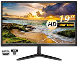 MPIA MP-19 Dahili Hoparlörlü VGA HDMI  19" Led Monitör
