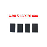 Bartech Kuru Süt Sağım Makinesi Fiber Kömür Paleti 5.90*43*70 Mm (4 Adet)