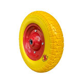 Adige Çift Bilyalı Patlamayan Yumuşak Dolgulu El Arabası Tekeri