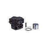 Veta Kawasaki TJ53 Silindir Piston Seti Komple 44MM