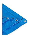 Su Geçirmez PVC-Parafin Gölgelik Çadır-Tente-Branda Mavi 10 x 10 m