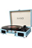 QUIQA T316 Blue Retro Çanta Pikap - Tüm Plakları Çalabilmektedir