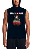 La Casa De Papel Unisex Sleeveless Hoodies