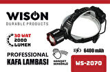  Wison Ws-2070 30 Watt 2000 Lümen Profesyonel Kafa Lambası Siyah
