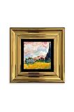 Van Gogh Çerçeveli Taş Tablo