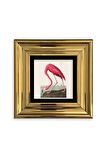 Flamingo Çerçeveli Taş Tablo
