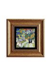 Van Gogh Çerçeveli Taş Tablo
