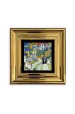 Van Gogh Çerçeveli Taş Tablo