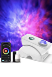 Quenlite QC-626 Akıllı Galaxy Projektör Parti Işık Alexa Google Home ile Çalışır LED Gece Lambası