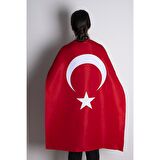 Türk Bayrağı Raşel Kumaş Aplike Dikiş