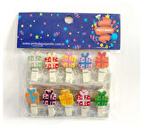 Party Marty Ahşap Mandal Hediye Paketi Figürlü 3,5Cm 10Lu - 4 paket