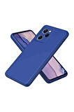 Poco X5 Pro 5G Uyumlu Fuchsia Nano İçi Kadife Silikon Telefon Kılıfı