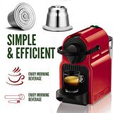 Nespresso için Paslanmaz Çelik Tekrar Doldurulabilir Kahve Kapsülü