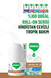 Siveno %100 Doğal Roll On Hindistan Cevizli Deodorant Ter Kokusu Önleyici Bitkisel Leke Bırakmayan Vegan 50 ml