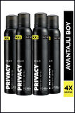 Privacy Man Erkek Deodorant 6x200 Ml