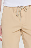 Comfort Fit Rahat Kesim Yan Cepli Pantolon
