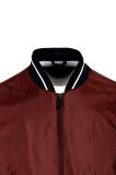 Erkek Bomber Ceket Bordo Slim Fit Baharlık ve Mevsimlik Mont NCS JEANS 4986
