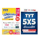 Gönüllüler Karması TYT Altın ve AKM Kitap Deneme Seti 2 Kitap