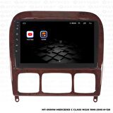 Araç Multimedya Mercedes W220 Android 12 Carplay 4Gb Ram + 64Gb Hdd Navigasyon Ekran MYW