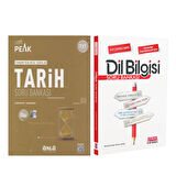 Ünlü Yayıncılık TYT Tarih Best Peak ve AKM Dil Bilgisi Soru Bankası Seti 2 Kitap