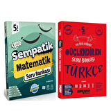 Ünlüler Karması 5. Sınıf Matematik Sempatik ve Ankara Yayıncılık Türkçe Soru Bankası Seti 2 Kitap