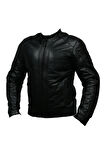Moto Deri Mont Siyah [2x-large Beden]