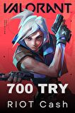 Valorant 700 TRY RIOT Cash