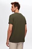 Ds Damat Comfort Haki %100 Pamuk T-Shirt 6HC14ORT02006 6HC14ORT02006