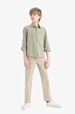 Erkek Çocuk Regular Fit Standart Paça Gabardin Pantolon